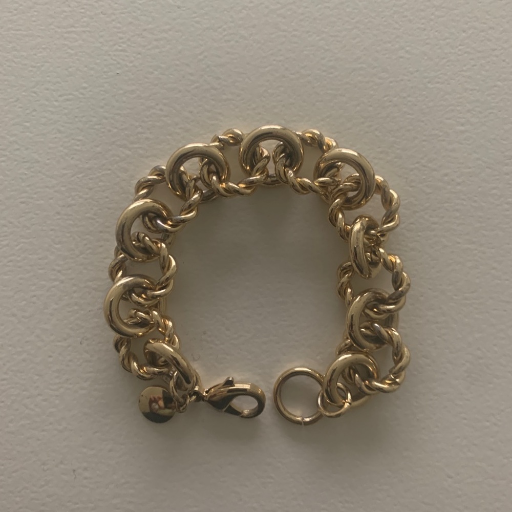 J. Crew gold chain bracelet